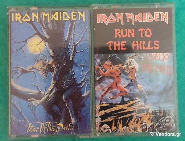  Iron Maiden cassette tapes