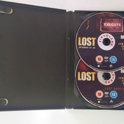 Lost DVD used, episodes S2.E21-24 with subtitles