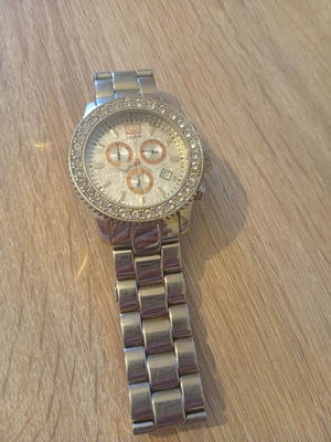 Marc Ecko women's watch like new, stainless steel with zirconia