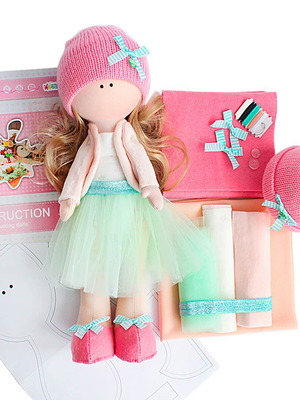 Isabel doll making kit new, 35cm