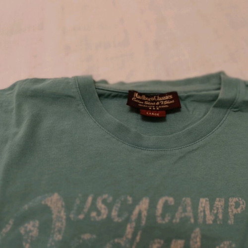Malboro Classics men's tshirt like new, size large, turquoise