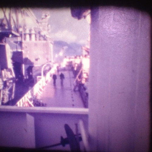 Amateur Film "Life Inside a Cargo Ship" Super 8mm Color Silent, used