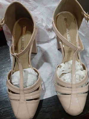 Maria Mare sandals size 38 new, beige pink
