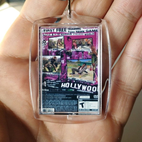 Tony Hawk's American Wasteland PS2 keychain