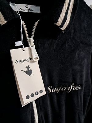 Sugarfree velvet dress size S new with tag black
