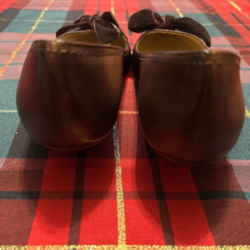 Haralas brown low heel pumps new, size 38.5