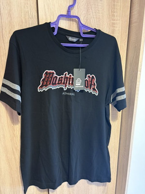 Admiral men's short sleeve t-shirt, black, size L