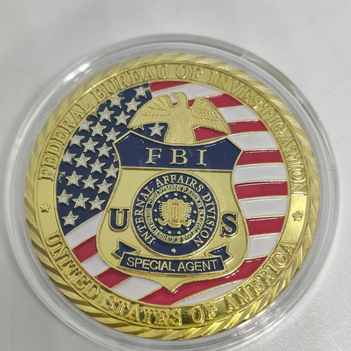 FBI Internal Affairs Division Challenge Coin like new, collectible