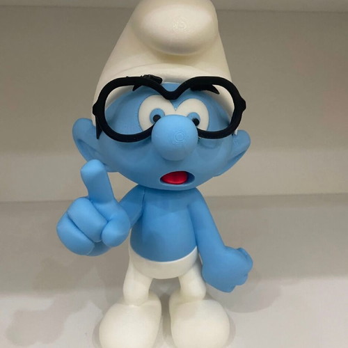 Smurf Spirtoulis 24 cm like new, PLA 3D material
