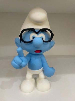 Smurf Spirtoulis 24 cm like new, PLA 3D material
