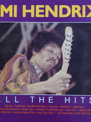 Jimi Hendrix All The Hits Vinyl LP compilation stereo like new
