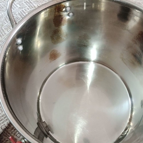 Pot with tap used, almost unused