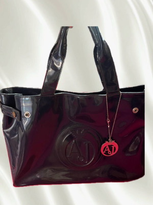 Armani Jeans women's handbag used, stylish hand bag