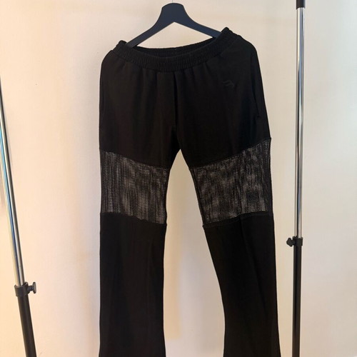 Begatti sweatpants with mesh used, black, size M