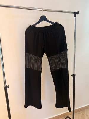 Begatti sweatpants with mesh used, black, size M