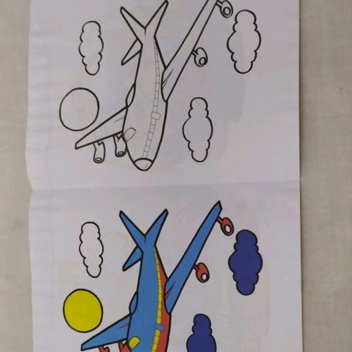 Set of 4 coloring books
