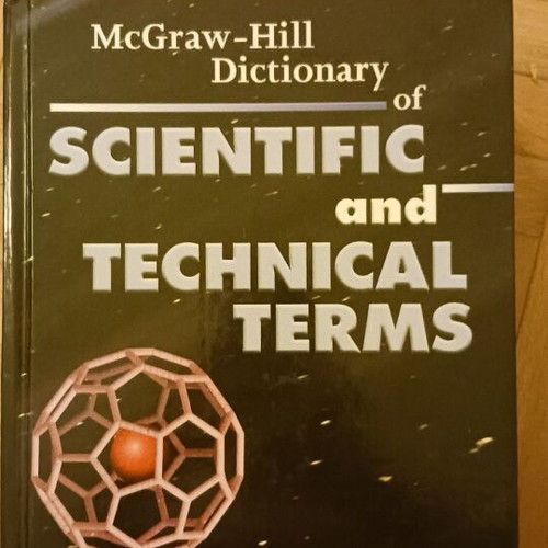 McGraw-Hill Dictionary of Scientific and Technical Terms new English dictionary