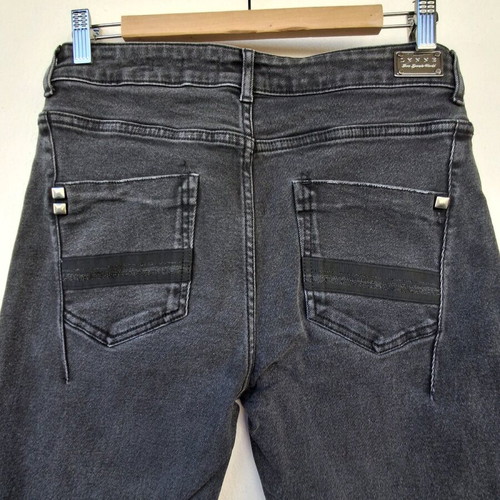 Lynne jeans like new, high waist, black and grey, size 28