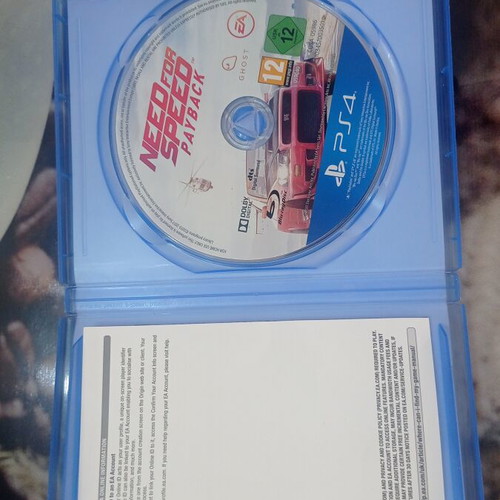 Need for Speed Payback PS4 game like new
