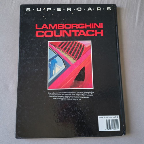Lamborghini Countach Supercars book by Brian Laban
