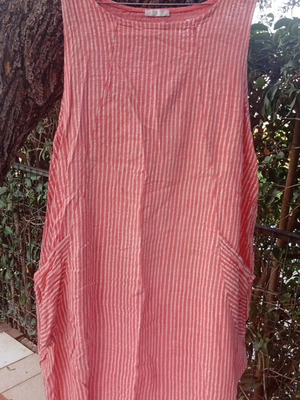 Beach dress with pockets, size 2XL