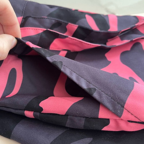 Shein Cargo Pants XS New Pink Black Camouflage