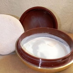 Vintage Les Voilettes powder box by Guerlain used