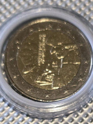 2 euro Netherlands 2011 like new, Erasmus theme
