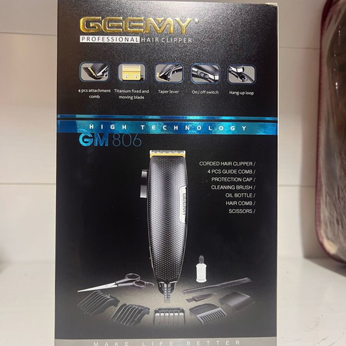 Gemei GM-806 Hair Clipper new with titanium blade