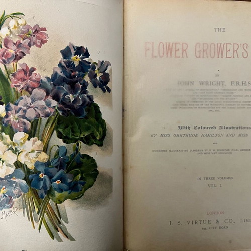 The Flower Grower's Guide used, John Wright, 1897 edition
