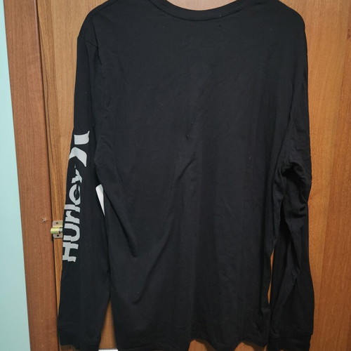 Hurley longsleeve blouse XL new, black