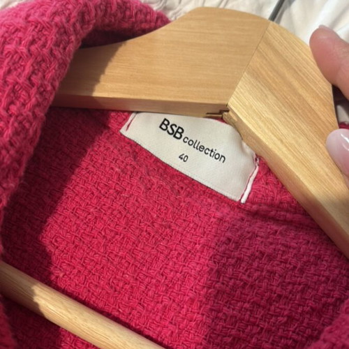 BSB spring jacket pink like new