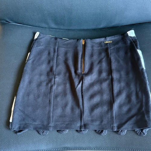 Mini skirt used, size M, black A-Style