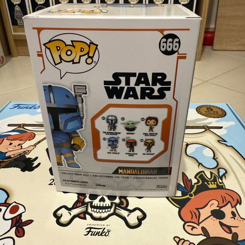 Funko Pop Star Wars 666 Paz Vizsla like new