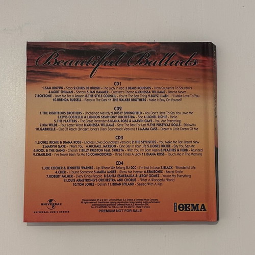 Beautiful Ballads κασετίνα 4 CD