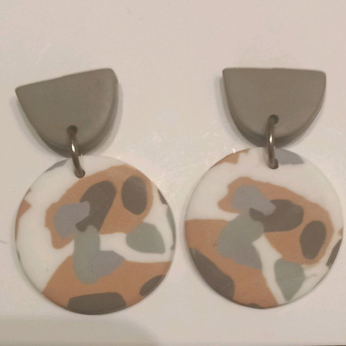 Modern earrings new for pierced ears