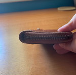 Πορτοφόλια RFID καινούργια, 2 τεμάχια, καφέ δερματίνη με 11 θήκες