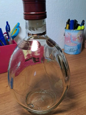 Dimple whisky bottle empty used