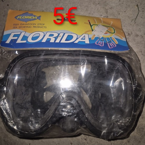 Mask from old bookstore stock new