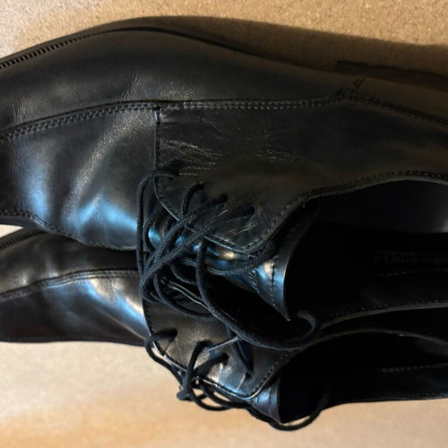 Rockport shoes 42 used, leather, black