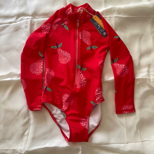 Kite Girls' Long Sleeve Swimsuit 116cm 6Y New, UV Protection