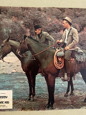 Butch Cassidy and the Sundance Kid 1969 lobby card