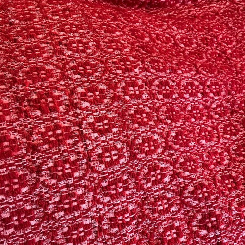 Caramelized two-seater sofa cover like new, red 2.00 x 1.50 m