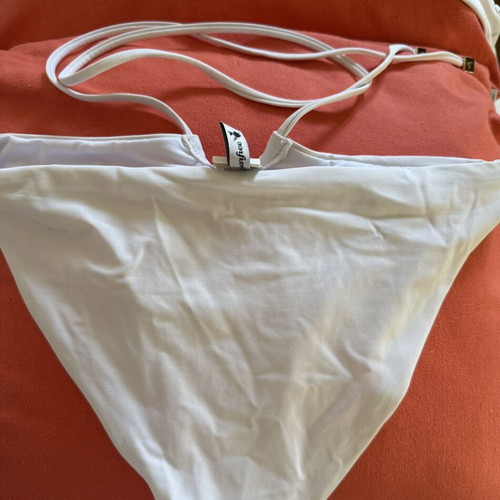 Sugarfree swimsuit like new, white with inner lining, size S
