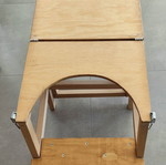 Learning tower handmade used, converts into table