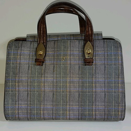 Axel plaid hand and shoulder bag like new