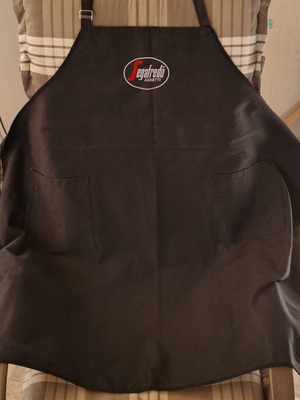 Ποδιά barista Segafredo Zanetti, μαύρη, επαγγελματική