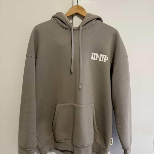 Printed sweatshirt size L used, large and comfortable fit