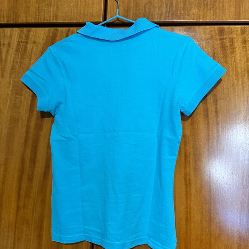 Lee poloshirt, turquoise blue, size S