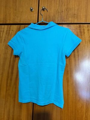 Lee poloshirt, turquoise blue, size S